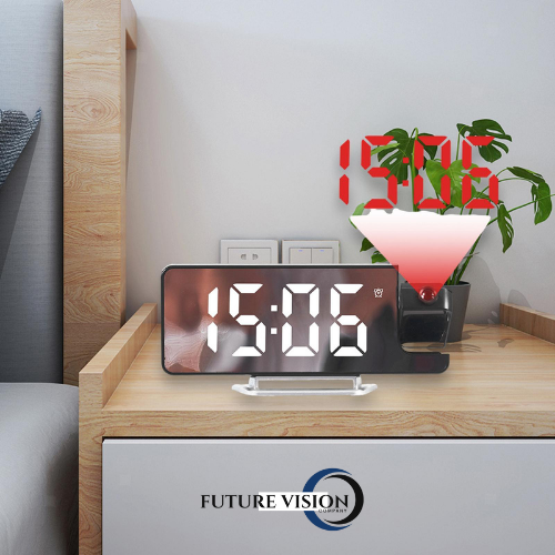Horloge Projection Murale Pro™